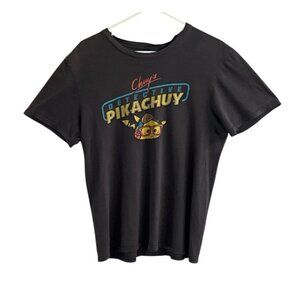 Chuys Tex Mex Restaurant Detective Pikachuy Tee T Shirt Size Unknown Green